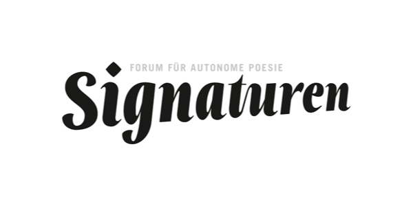Logo der Webseite "Signaturen-Forum für autonome Poesie